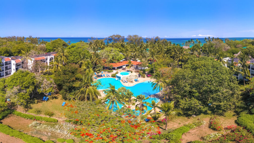 Diani Sea Resort Aerial View
