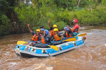 Water Rafting in River Sagana