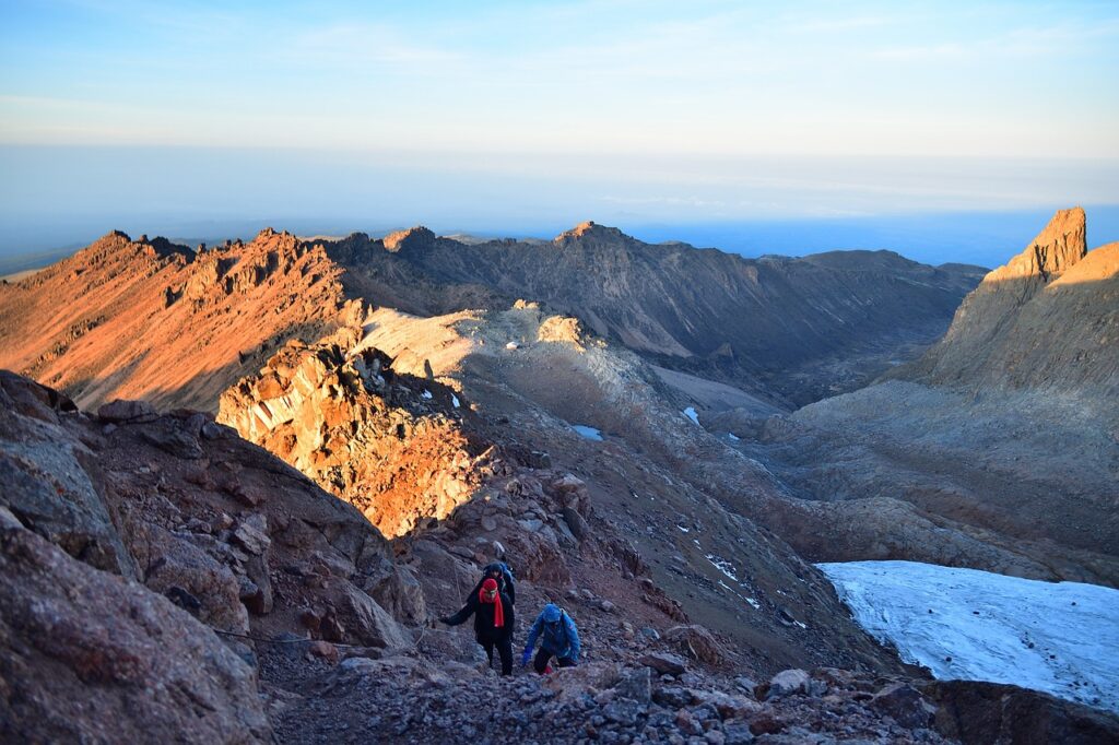 Mount Kenya climb