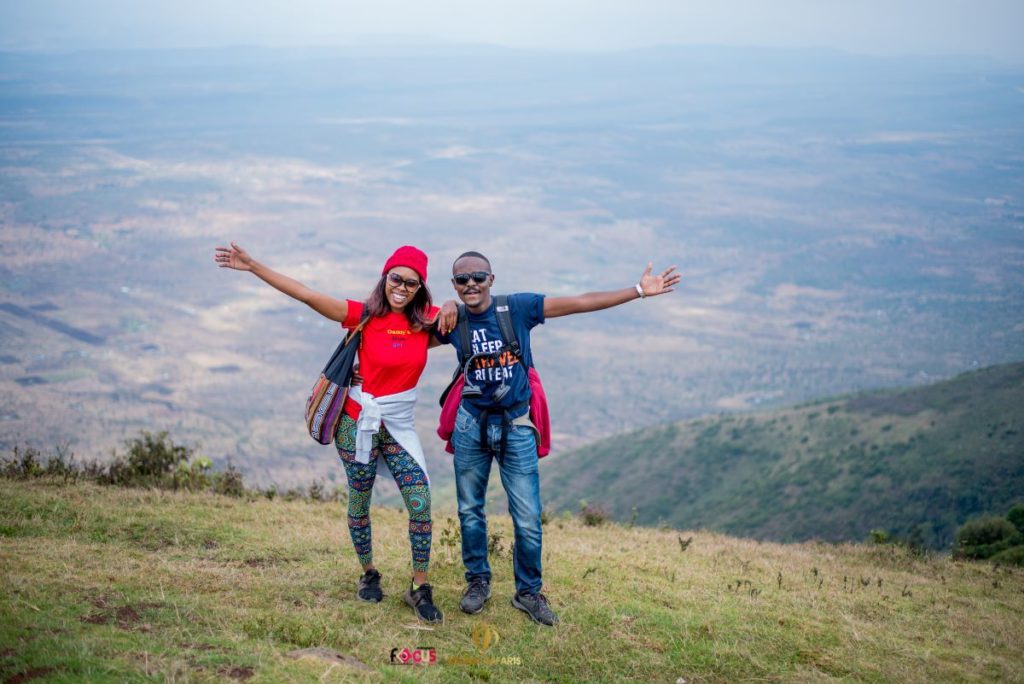 Hiking in Ngong Hills, one of the many activities you can undertake around the area