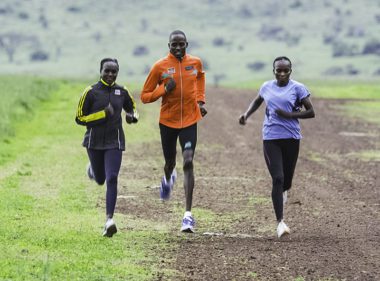 Running Athletes in Eldoret